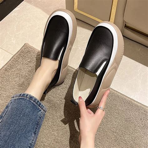 prada chuncky loafers|women's trendy heightening chunky loafers.